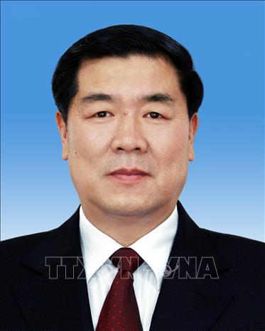 Trong ảnh: Đồng chí Hà Lập Phong, Ủy viên Bộ Chính trị Ban chấp hành Trung ương Đảng Cộng sản Trung Quốc khóa XX, ngày 23/10/2022. Ảnh: THX/TTXVN