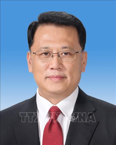 Trong ảnh: Đồng chí Viên Gia Quân, Ủy viên Bộ Chính trị Ban chấp hành Trung ương Đảng Cộng sản Trung Quốc khóa XX, ngày 23/10/2022. Ảnh: THX/TTXVN 
