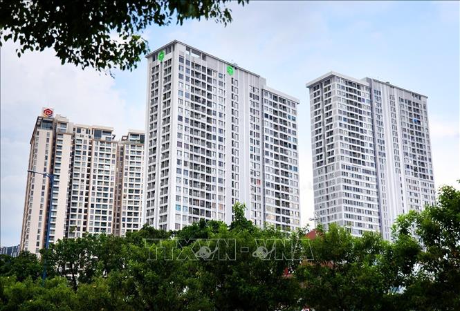 Apartment buildings in District 4. VNA Photo: Hồng Đạt
