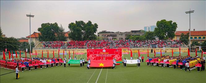 Toàn cảnh lễ khai mạc. Ảnh: Thanh Tùng - TTXVN