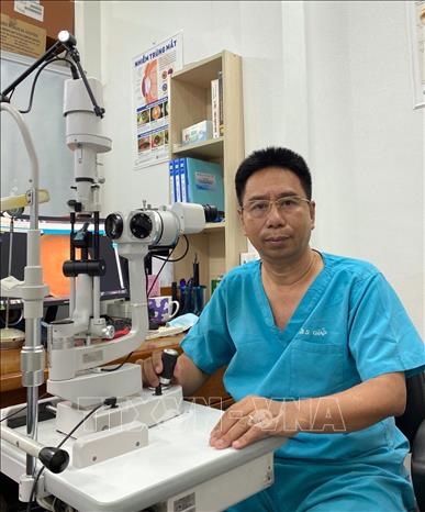 Trong ảnh: Bác sĩ Nguyễn Viết Giáp. Ảnh: TTXVN phát 