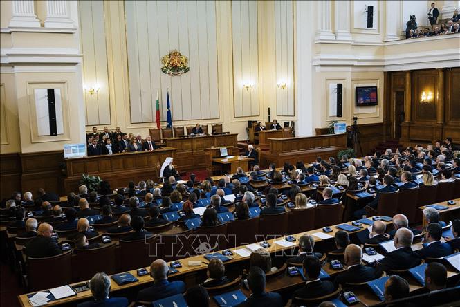 Trong ảnh: Toàn cảnh một phiên họp Quốc hội Bulgaria ở thủ đô Sofia. Ảnh: AFP/TTXVN