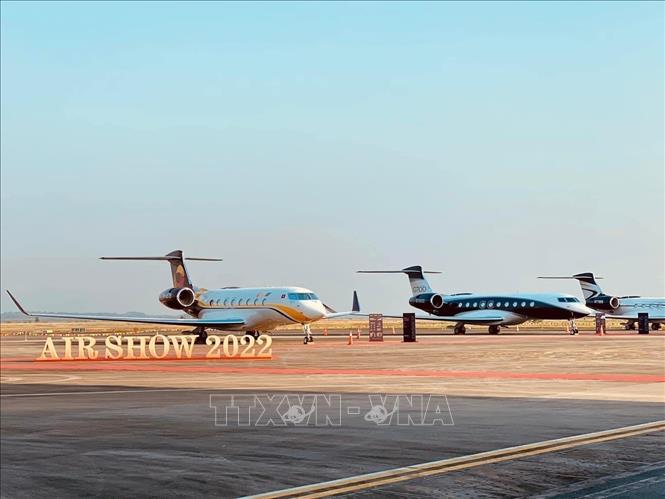A view of the Airshow 2022 at the Van Don International Airport. Photo by courtesy