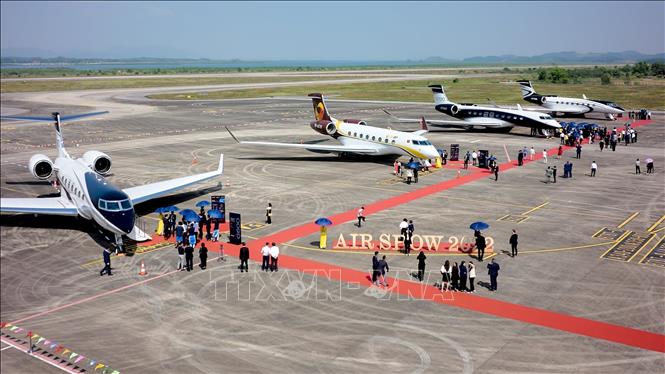 A view of the Airshow 2022 at the Van Don International Airport. Photo by courtesy