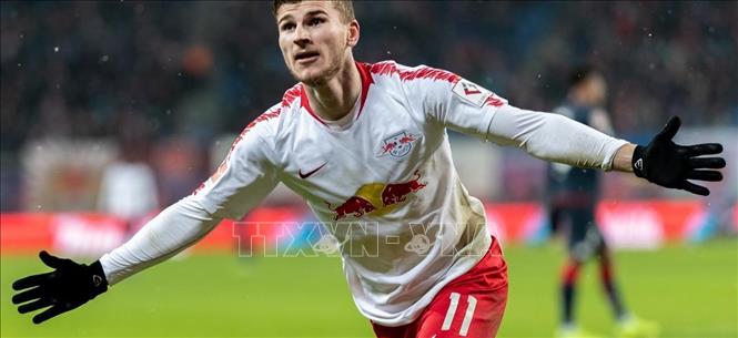 Trong ảnh: Tiền đạo tuyển Đức Timo Werner lỡ hẹn với World Cup 2022 do dính chấn thương. Ảnh: DW/TTXVN