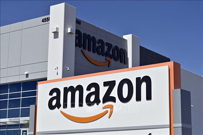 Trong ảnh: Một trung tâm phân phối của Amazon tại Las Vegas, Nevada, Mỹ. Ảnh: AFP/TTXVN