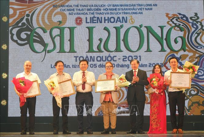 5 vở diễn đạt Huy chương Vàng. Ảnh: Đức Hạnh - TTXVN 