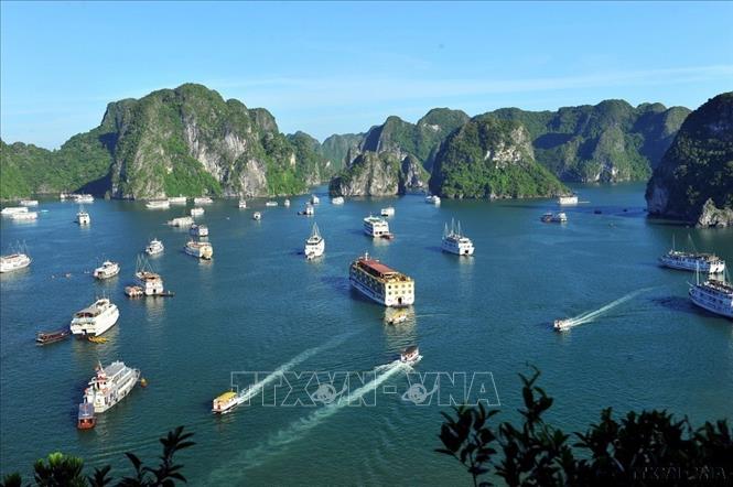 Ngày 2/12/2000, Vịnh Hạ Long đã vinh dự được UNESCO công nhận là Di sản tự nhiên thế giới lần thứ 2 bởi giá trị ngoại hạng toàn cầu về địa chất địa mạo. Qua đó, khẳng định cho sự nỗ lực, cố gắng của Đảng bộ, chính quyền, nhân dân các dân tộc tỉnh Quảng Ninh trong việc quản lý, bảo tồn, gìn giữ và khai thác, phát huy giá trị của Vịnh Hạ Long. Ảnh: Minh Đức - TTXVN