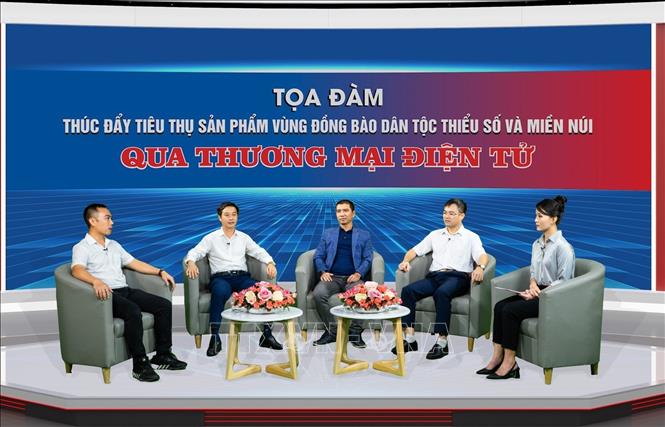 Trong ảnh: Quang cảnh buổi tọa đàm. Ảnh: Trần Việt - TTXVN