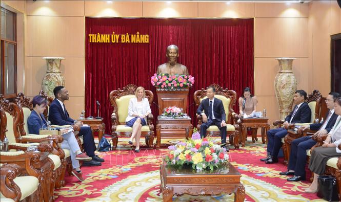 Toàn cảnh buổi làm việc. Ảnh: Văn Dũng - TTXVN