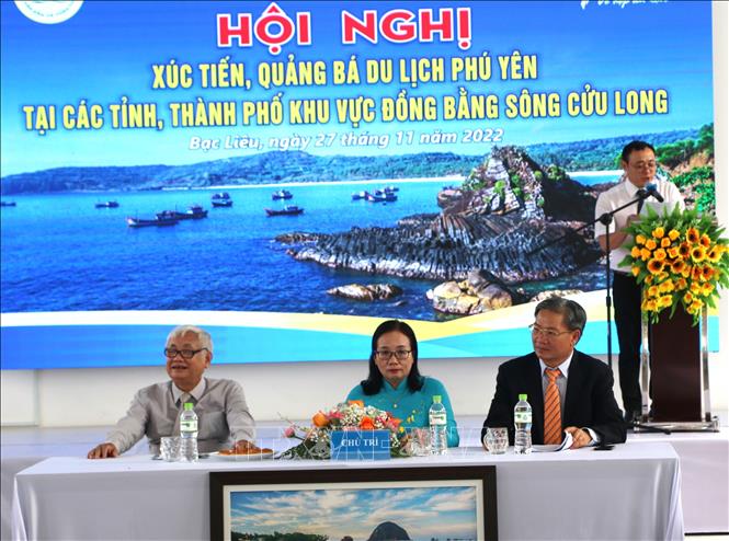 Chủ tọa điều hành Hội nghị. Ảnh: Tuấn Kiệt – TTXVN

