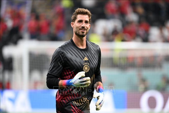 Kevin Trapp - Thủ môn của đội tuyển Đức đang chơi cho câu lạc bộ Bundesliga Eintracht Frankfurt và đội tuyển quốc gia Đức. Anh đã nhiều lần góp mặt trong World Cup và vẫn luôn là thủ thành đẹp trai được nhiều người hâm mộ chú ý. Ảnh: AFP/ TTXVN