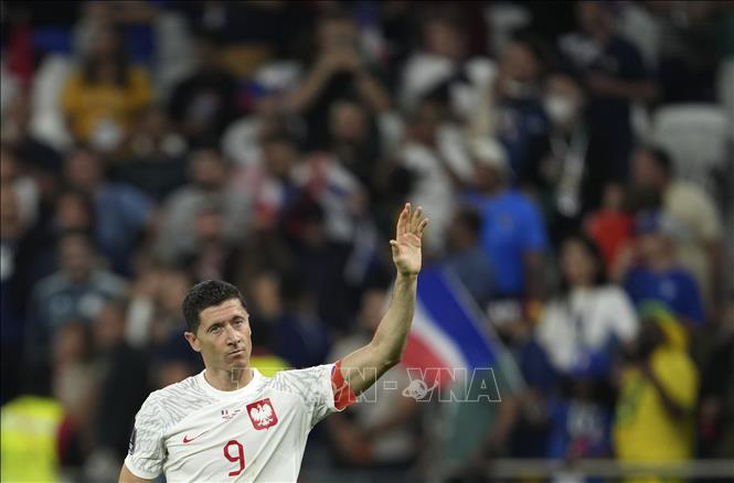 Đây có thể là kỳ World Cup cuối cùng của tiền đạo Ba Lan Robert Lewandowski (ảnh). Ảnh: THX/TTXVN