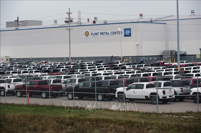 Trong ảnh (tư liệu): Nhà máy của hãng ô tô General Motors (GM) tại Flint, Michigan, Mỹ. Ảnh: AFP/ TTXVN