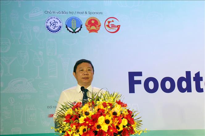 Trong ảnh: Phó Chủ tịch UBND Thành phố Hồ Chí Minh Dương Anh Đức phát biểu tại Techconnect and Innovation Vietnam 2022. Ảnh: Tiến Lực – TTXVN