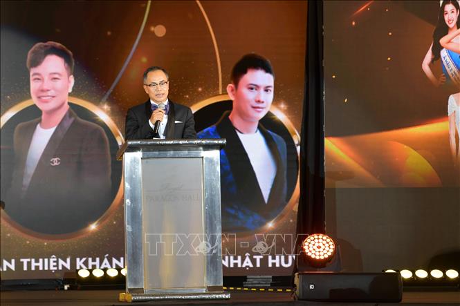 Đại sứ Việt Nam tại Thái Lan Phan Chí Thành phát biểu khai mạc chương trình. Ảnh: Huy TIến - P/v TTXVN tại Thái Lan