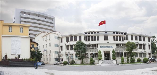 Một góc Bệnh viên Bạch Mai. Ảnh: Trọng Đạt - TTXVN 