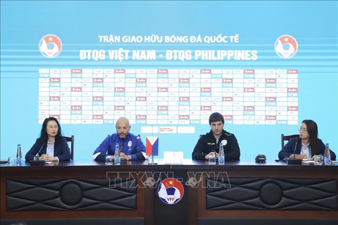 Quang cảnh Họp báo. Ảnh: Minh Quyết - TTXVN