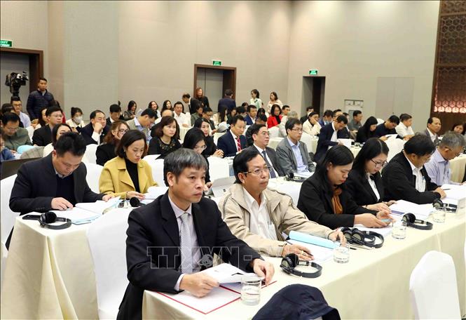 Các đại biểu tham dự hội nghị. Ảnh: Phạm Kiên - TTXVN