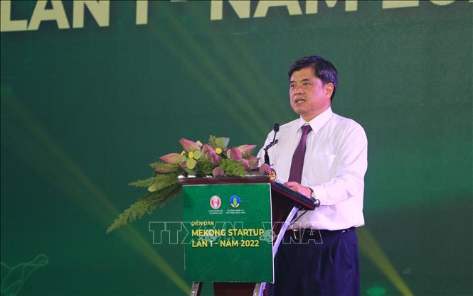 Thứ trưởng Bộ Nông nghiệp và Phát triển nông thôn Trần Thanh Nam phát biểu.
Nhựt An - TTXVN