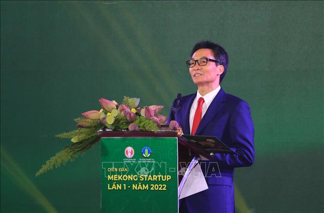 Phó Thủ tướng Vũ Đức Đam phát biểu tại phiên toàn thể của Diễn đàn.
Ảnh: Nhựt An - TTXVN