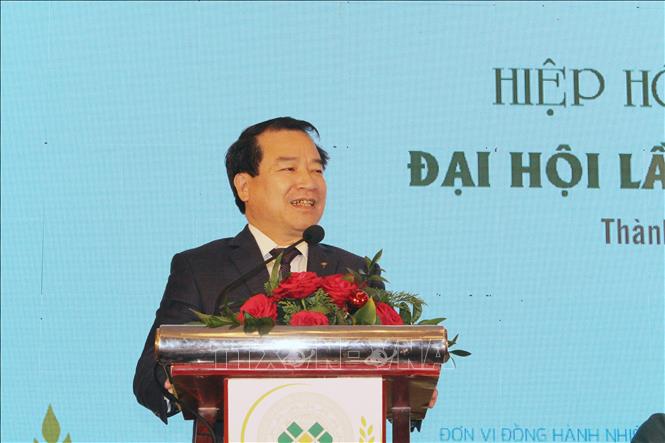 Trong ảnh: Ông Hà Văn Siêu, Phó Tổng cục trưởng Tổng Cục Du lịch, phát biểu chỉ đạo tại Đại hội. Ảnh: Mỹ Phương - TTXVN.