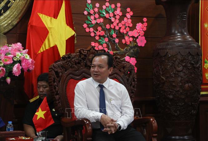 Trong ảnh: Ông Nguyễn Văn Hòa, Phó Chủ tịch UBND tỉnh Hậu Giang phát biểu. Ảnh: Hồng Thái - TTXVN