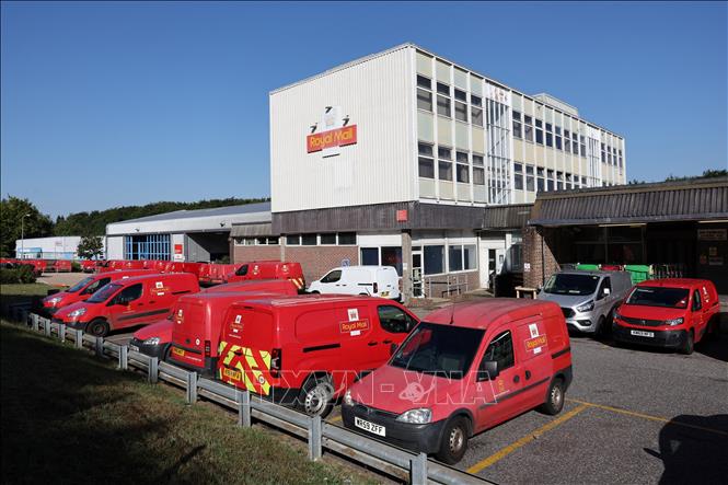 Văn phòng của  công ty Royal Mail ở London, Anh. Ảnh: AFP/TTXVN