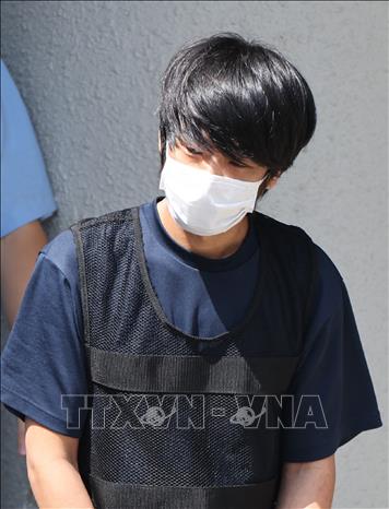 Nghi phạm Tetsuya Yamagami . Ảnh: AFP/TTXVN