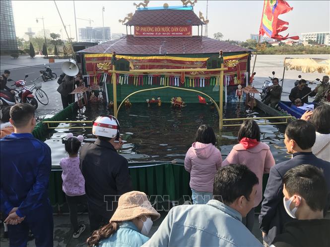 Tiết mục mở hội tại buổi biểu diễn .  Ảnh: Tiến Vĩnh – TTXVN