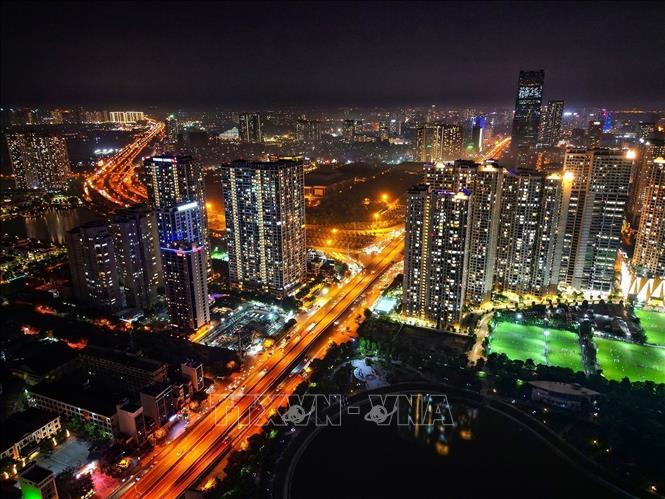 A view of Trung Hoa - Nhan Chinh residential area in Thanh Xuan district, Hanoi. VNA Photo: Tuấn Anh