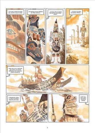 Một số tranh minh họa trong tác phẩm đầu tay của họa sĩ Mai Bách. Ảnh: Thu Hà  - P/v TTXVN tại Pháp