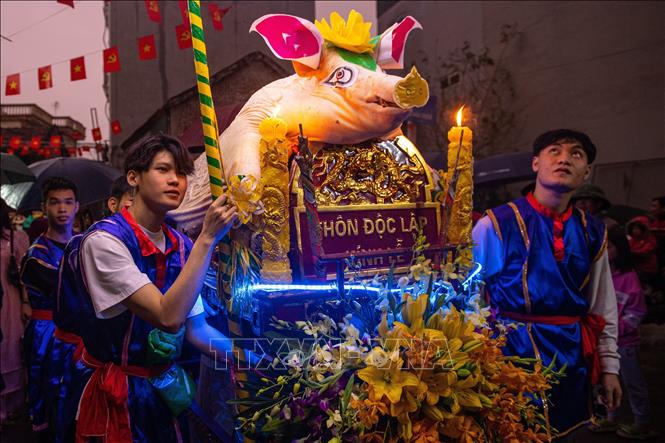 Các thôn, xóm rước 