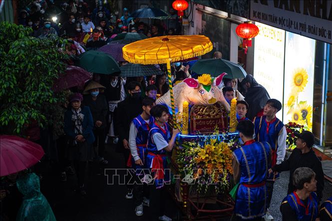 Các thôn, xóm rước 