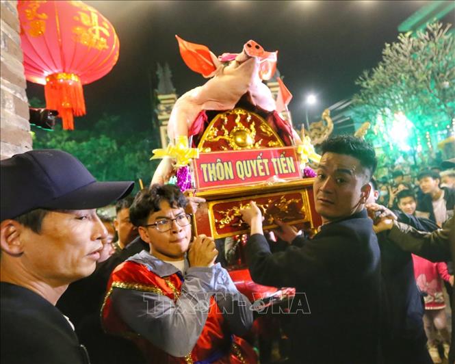 Các thôn, xóm rước 