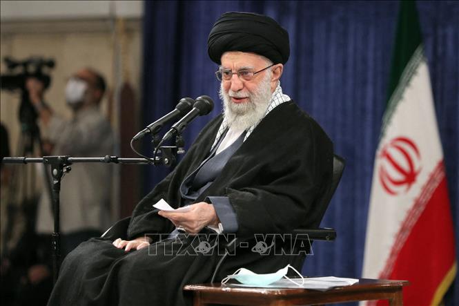 Đại giáo chủ Ali Khamenei phát biểu tại Tehran, Iran. Ảnh: AFP/TTXVN