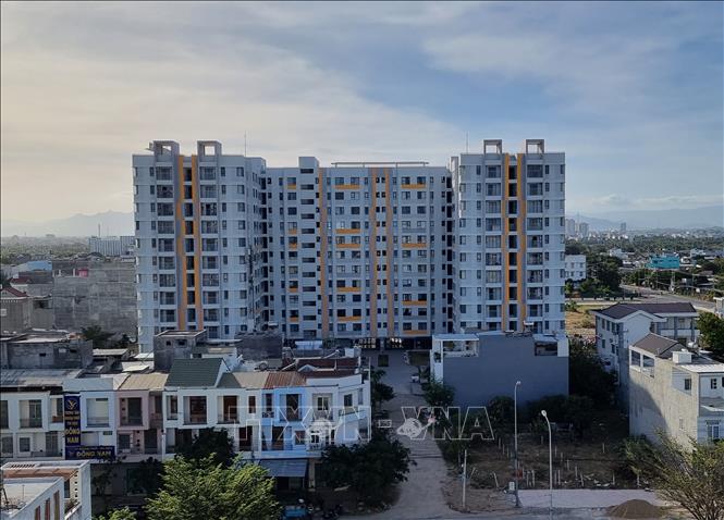 Trong ảnh: Chung cư Phú Thịnh Plaza (phường Mỹ Bình, thành phố Phan Rang – Tháp Chàm, tỉnh Ninh Thuận). Ảnh: Nguyễn Thành – TTXVN