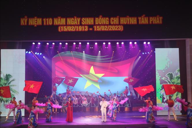 Các tiết mục nghệ thuật tại chương trình. Ảnh: Chương Đài - TTXVN