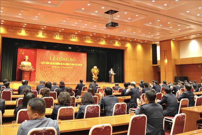 Quang cảnh lễ công bố. Ảnh: TTXVN phát