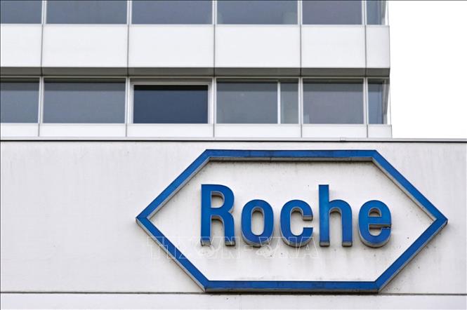 (Tư liệu) Trụ sở hãng dược Roche tại Basel, Thụy Sĩ. Ảnh: AFP/ TTXVN