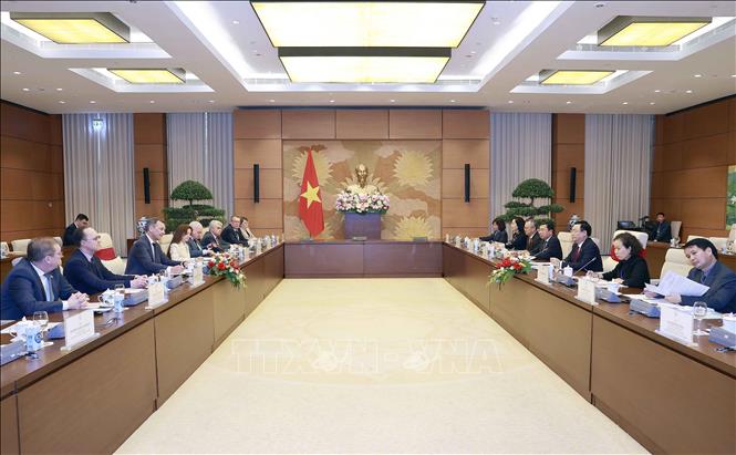 A view of the reception. VNA Photo: Doãn Tấn