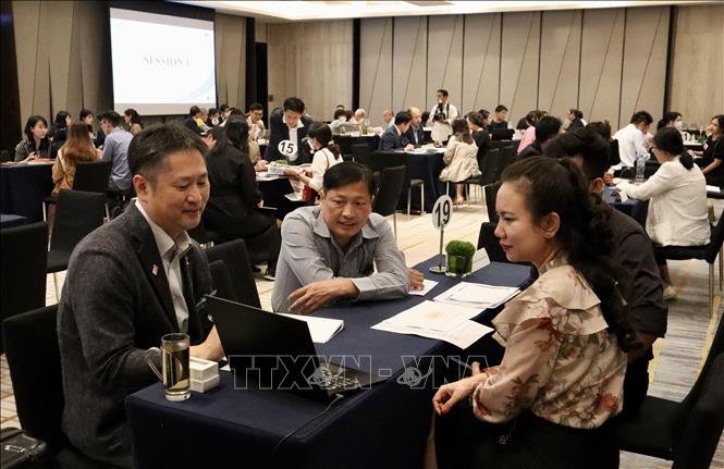 A view of the workshop. VNA Photo: Xuân Anh 