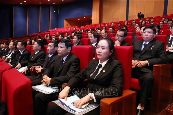 Các đại biểu tham dự hội nghị. Ảnh: Phạm Kiên - TTXVN