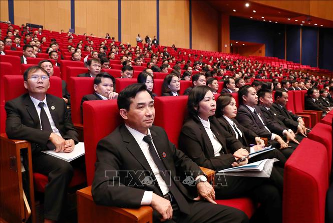 Các đại biểu tham dự hội nghị. Ảnh: Phạm Kiên - TTXVN