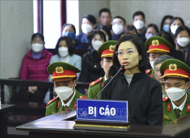 Trong ảnh: Bị cáo Hồ Thị Sáu. Ảnh: Xuân Tư – TTXVN