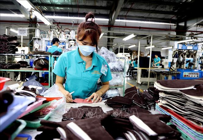 A footwear factory in Thu Duc city, Ho Chi Minh City. VNA Photo: Hồng Đạt