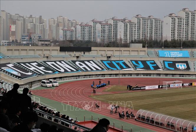 Cheonan stadium. VNA Photo: Khánh Vân 