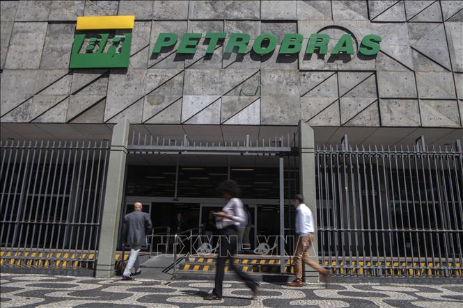 Trụ sở Tập đoàn dầu khí quốc gia Petrobras tại Rio de Janeiro, Brazil. Ảnh: AFP/TTXVN
