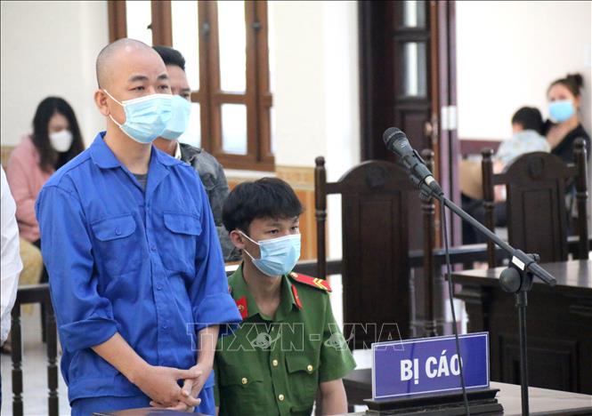 Trong ảnh: Bị cáo Phạm Văn Nam tại phiên tòa ngày 7/3. Ảnh: Nguyễn Thanh – TTXVN