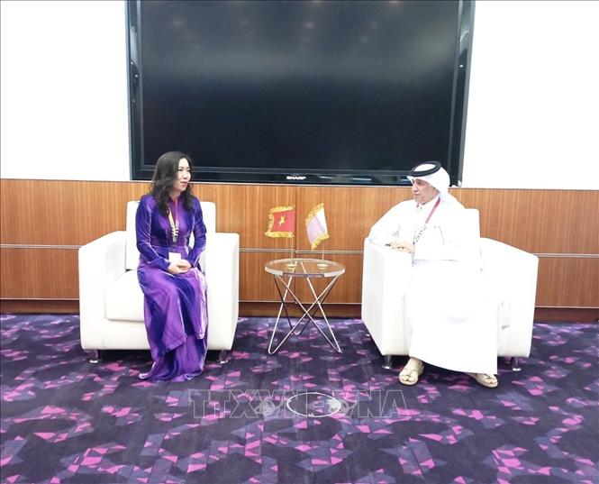 Deputy FM Le Thi Thu Hang Busy In Qatar VNA Photos Vietnam News